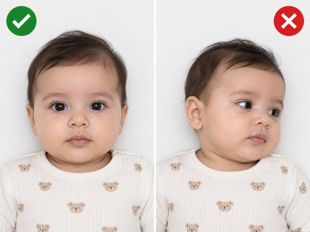 Correct And Incorrect Baby Head Position