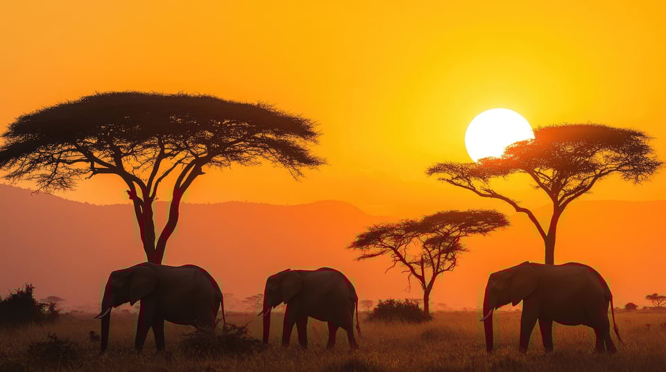 Animal Safari In Cameroon