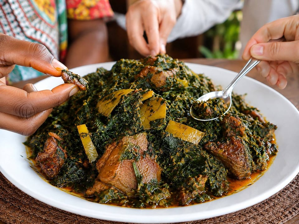 Cameroonian Eru Soup