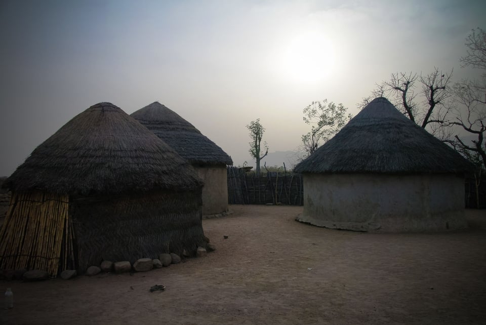 Fulani Tribe Village Cameroon