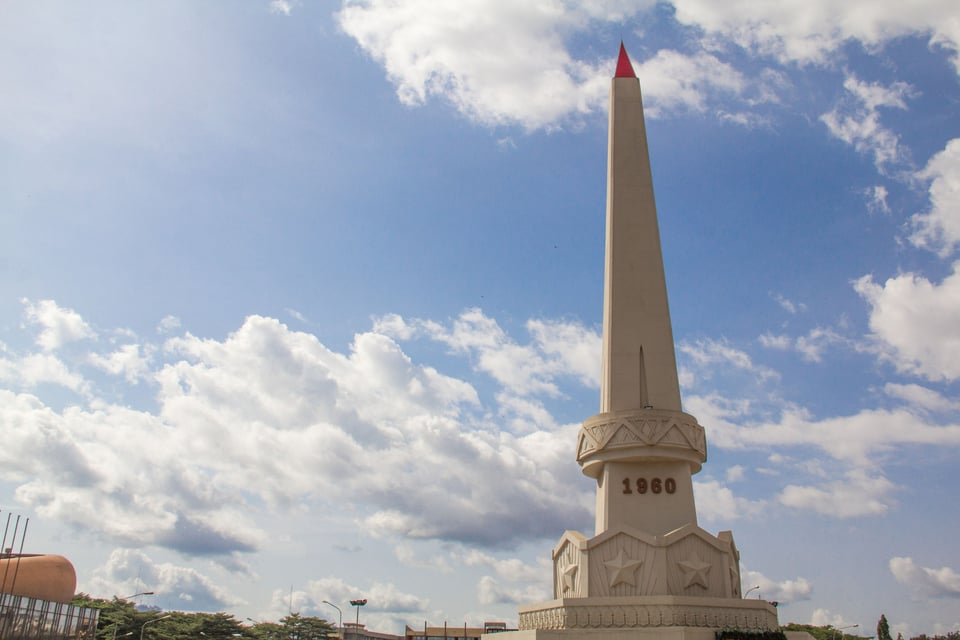 Independence Monument in Yaounde, Cameroon