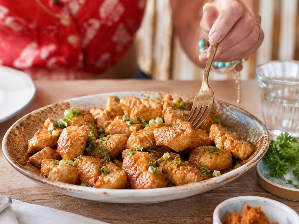 Kondr Dish Served On The Table