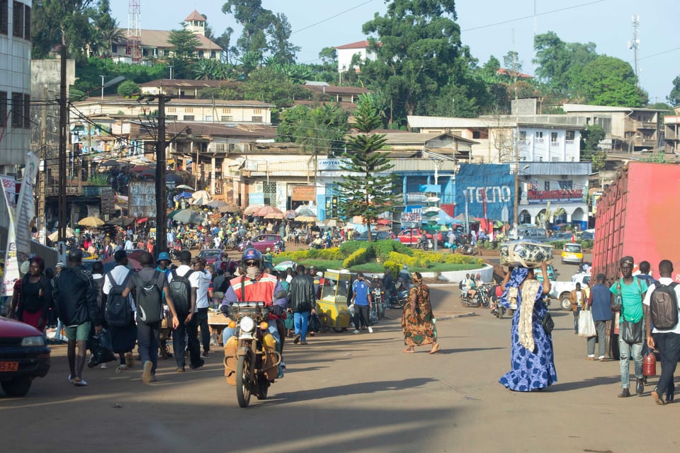 Popular Street In Bafoussam