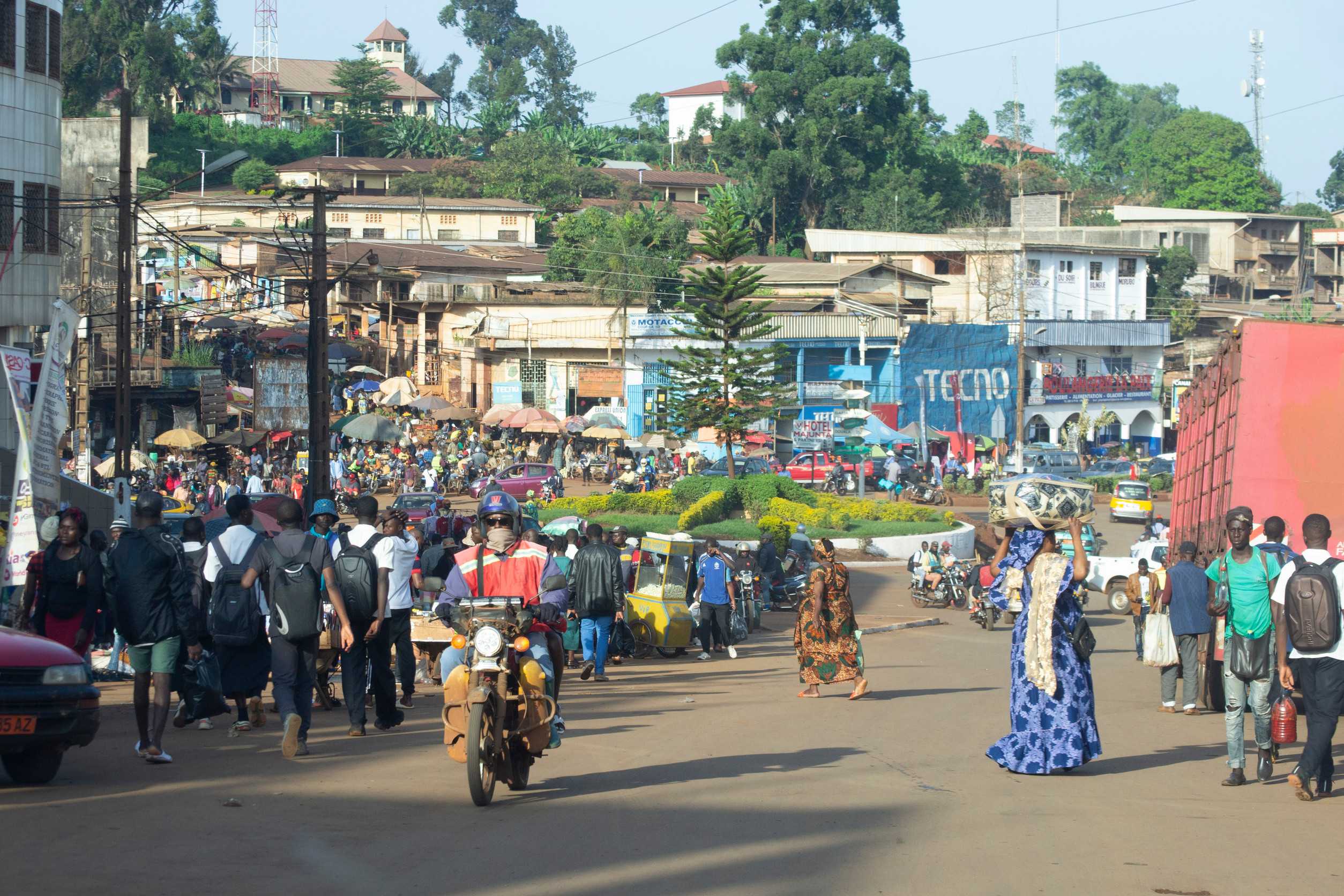 Popular Street In Bafoussam